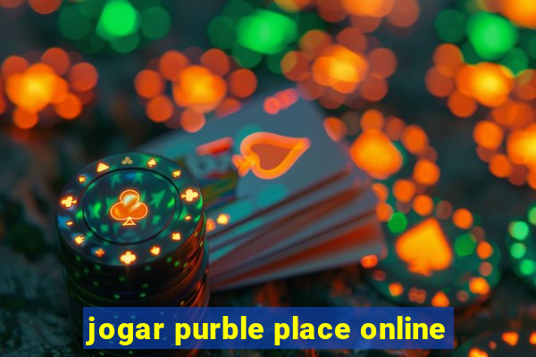 jogar purble place online